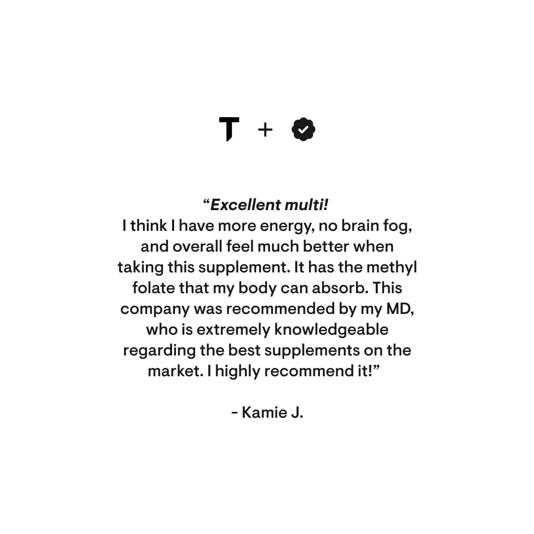 Multi-Vitamin - Basic Nutrients 2/Day - NSF Certified for Sport