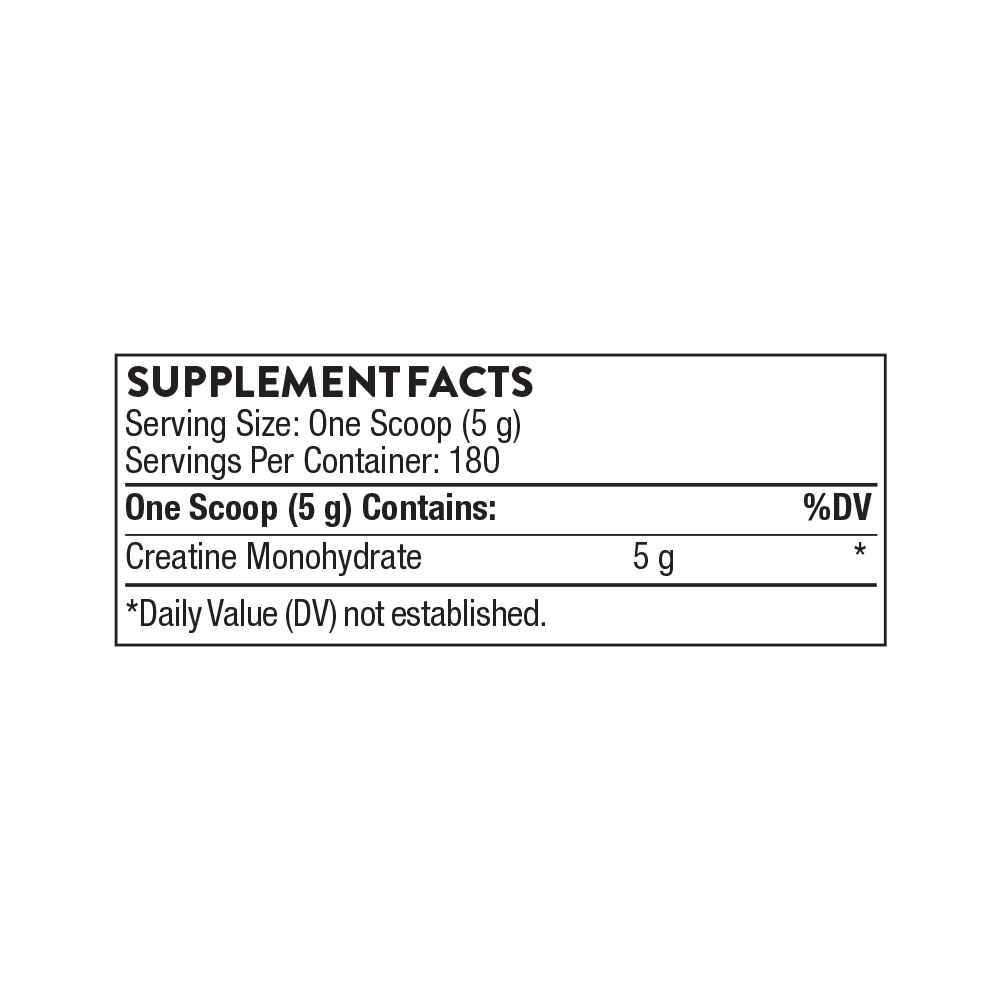 Creatine - 180 Servings NSF Certified for Sport®