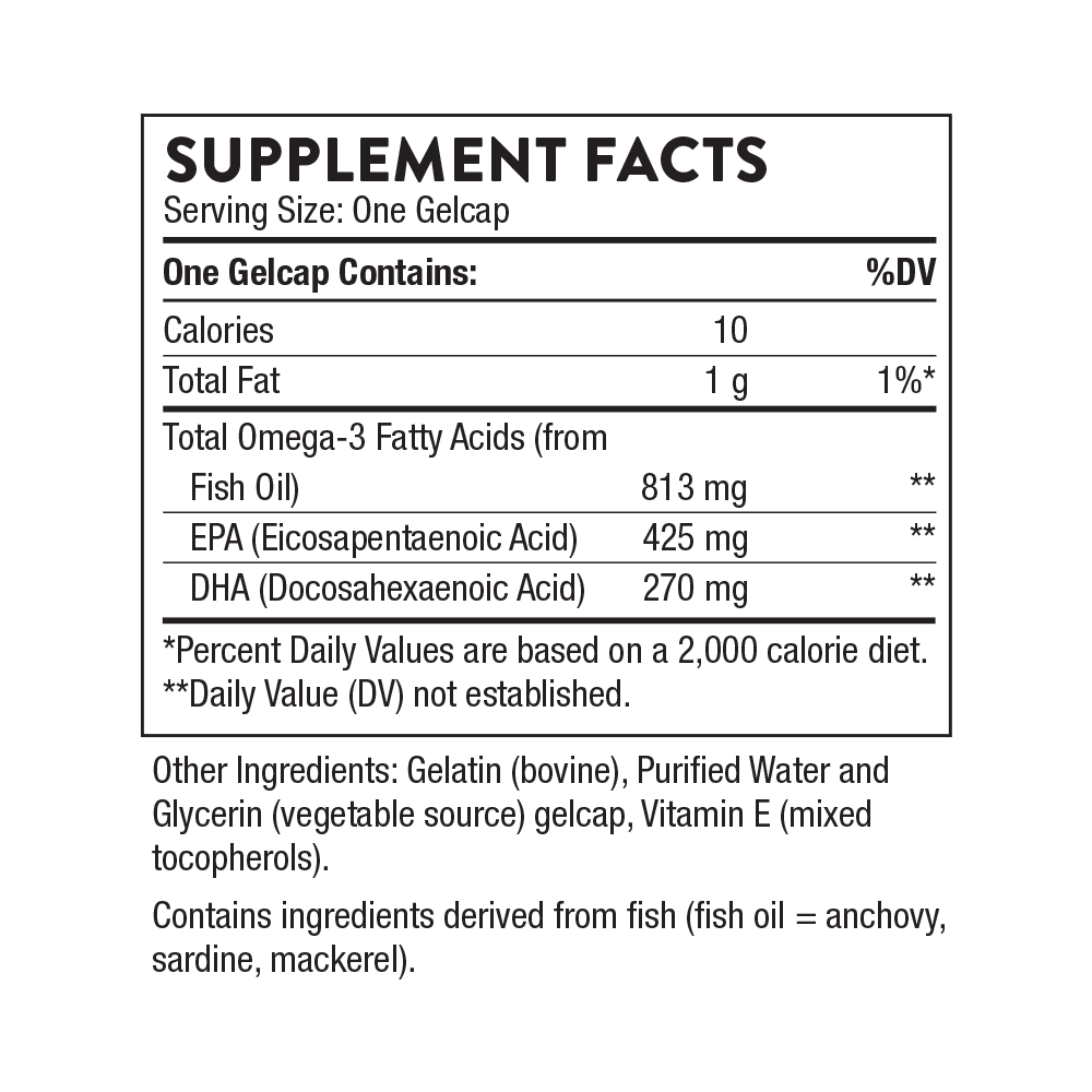Thorne Super EPA Fish Oil - NSF Certified for Sport