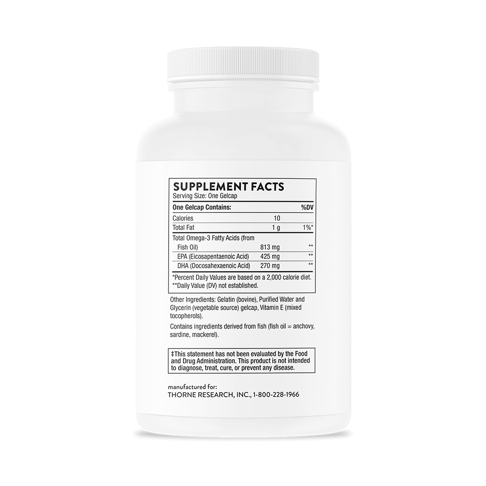 Thorne Super EPA Fish Oil - NSF Certified for Sport